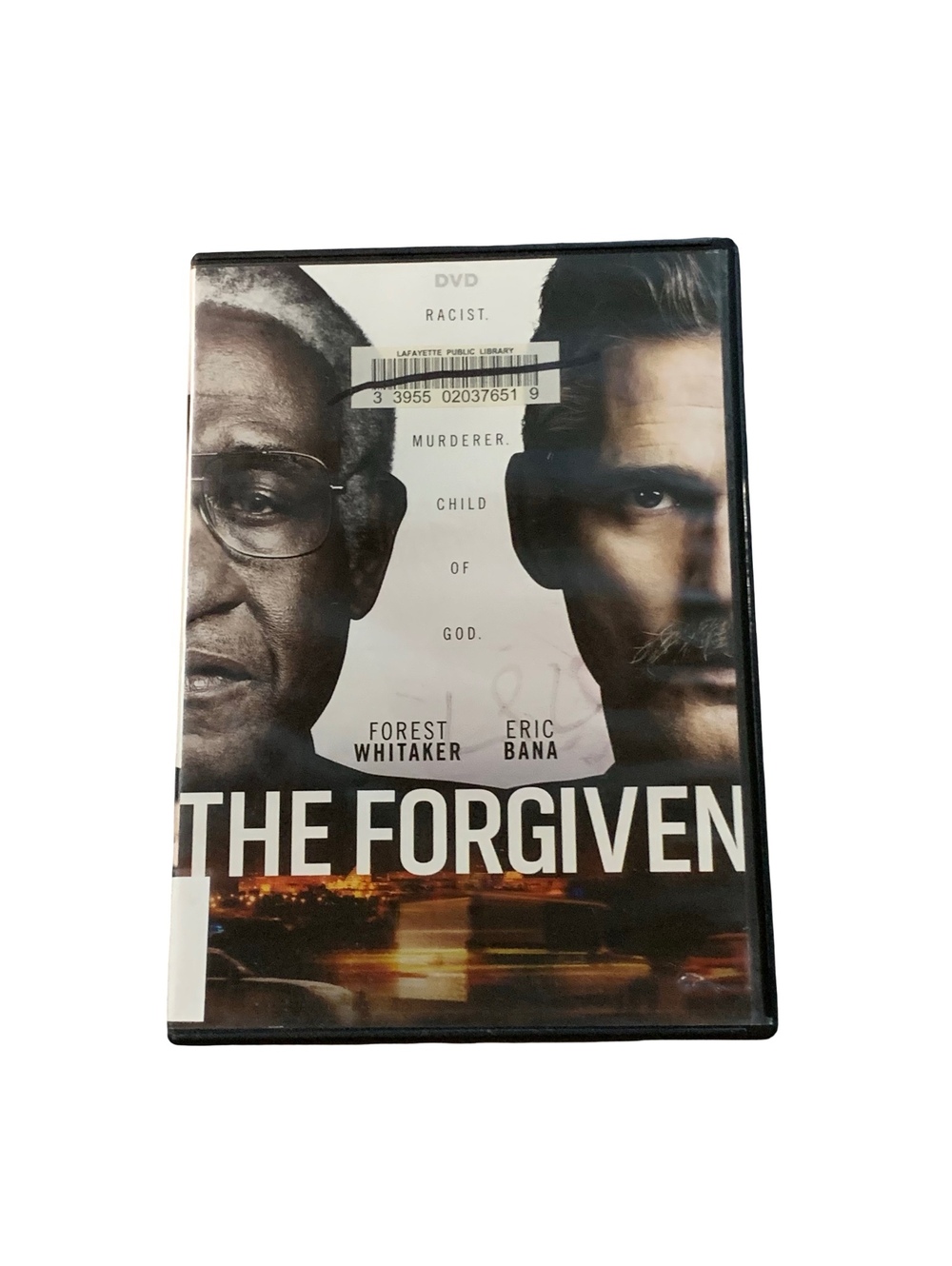 The Forgiven DVD 2015 Lionsgate Thriller Drama Forest Whitaker Eric Bana R